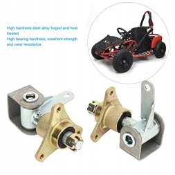 AD BRAKE B0BXHQQCKN ШПИНДЕЛЬ КЕРМА, ВТУЛКА КОЛЕСА 17ММ, 3 ОТВОРИ, ДЛЯ КВАДРОЦИКЛА ATV, КАРТИНГА, сталевий