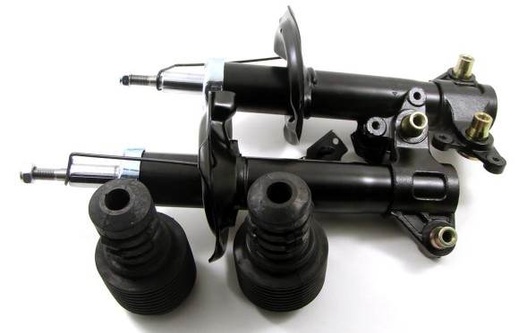 GT-Parts 052225L Амортизатори х2 ПЕРЕДНІ + бампери + чехли NISSAN PRIMERA P12