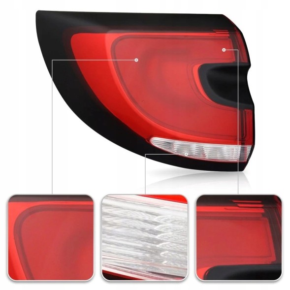 Китай JGD-68424931AB Задня LED Фара Ліва – Сторона Водія CHRYSLER PACIFICA 2021-2023