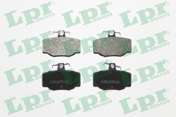 05P387 LPR Комплект гальмівних колодок з 4 шт дисків