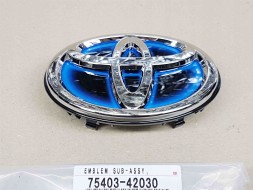 Toyota OE A75403-42030 RAV4 15-18 ГІБРИДНІ СУМКИ ЕМБЛЕМА ЛОГОТИП ЗАДНЯ КЛАПКА