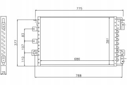 Nissens 86220271 NIS Nis94680 охолоджувач кондиціонера chrysler voyager і + помічник водія #33