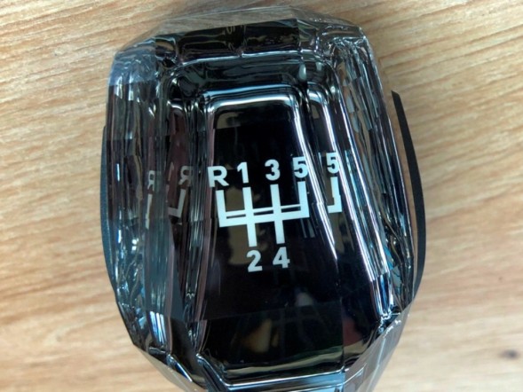 Crystal H.169/10. Універсальна ручка (головка) перемикання передач Колір R / 1 / 2 / 3 / 4 / 5 для Hyundai Mazda