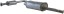 Bosal 283-581 Кінцевий глушник bos283-581 283-581