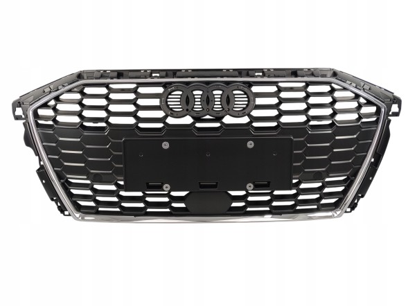 PA 8Y0853651A МУЛЯЖ РЕШІТКИ БАМПЕРА AUDI A3 8Y 2020р 2021р 2022 2023р 2024р З ХРОМОВАНОЮ РАМКОЮ