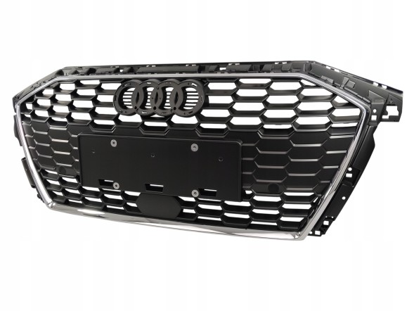 PA 8Y0853651A МУЛЯЖ РЕШІТКИ БАМПЕРА AUDI A3 8Y 2020р 2021р 2022 2023р 2024р З ХРОМОВАНОЮ РАМКОЮ