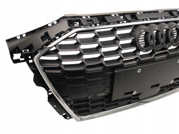 PA 8Y0853651A МУЛЯЖ РЕШІТКИ БАМПЕРА AUDI A3 8Y 2020р 2021р 2022 2023р 2024р З ХРОМОВАНОЮ РАМКОЮ