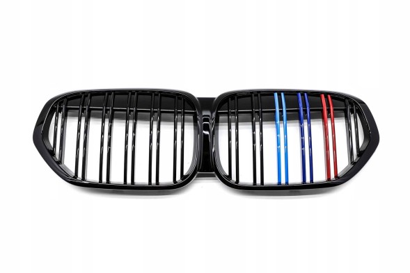 TOPGER KRG-BMW-348 X РЕШІТКА РАДІАТОРА BMW X1 F49 19-22 ЧОРНИЙ ГЛЯНЕЦЬ КОЛІР M ПАКЕТ 2 РЕБРА