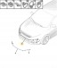 Peugeot OE ПРОМІНЬ ДАТЧИКІВ ПАРКУВАННЯ PEUGEOT OE 9825380180