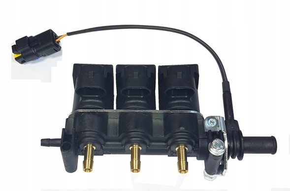 Китай 8950966 Планка інжекторна tartarini evo 08 3цил. чорна