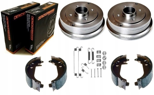 DKM ALL2998A 1 Барабани гальмівні RENAULT CLIO I 1990-1998 TWINGO R19 19 ЗАДНІ система Bendix