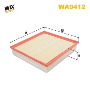 WA9412 WIX FILTERS Фільтр повітряний