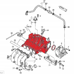 Prolights ACN-VW-010 ВПУСКНИЙ КОЛОН AUDI A3 1.6 VW BORA GOLF IV 2000-