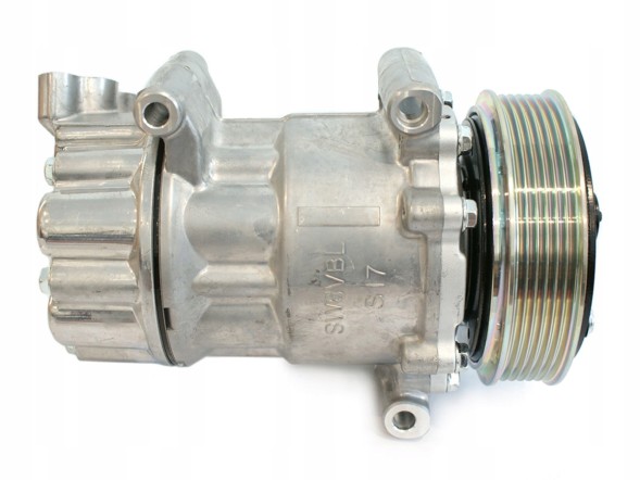 EURO KLIMA 6453QK / 6453WK / 6453WL / 6453ZZ / 648708 / 9659875780 / 9670318880 / 9671216280 / 9678656080 / 1607424980 / 1608473380 / 6453QJ / 9651910980 / Компресор кондиціонера citroen berlingo 1.6hdi 2010- 6453qk