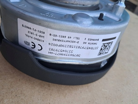 BMW OE MRKA BMW F01 F06 F07 F10 F11 F20 F30 F32 F36 F25 F39 F45 F46 F48 F87 F33 F31 F21 F22 F23 F16 PODUSZKA AIRBAG KIEROWCY BMW F01 F06 F07 F10 F11 F20 F30 F32 F36 F25 ПОДУШКА AIRBAG ВОДІЯ