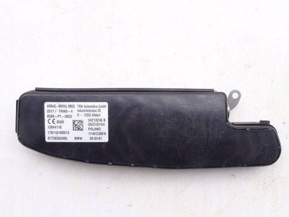 BMW OE 34213246B GBI_BMW L BMW 5 G30 G31 17-24 ПОДУШКА AIRBAG СИДІННЯ ЛІВА ОРИГІНАЛ НОВА 34213246B