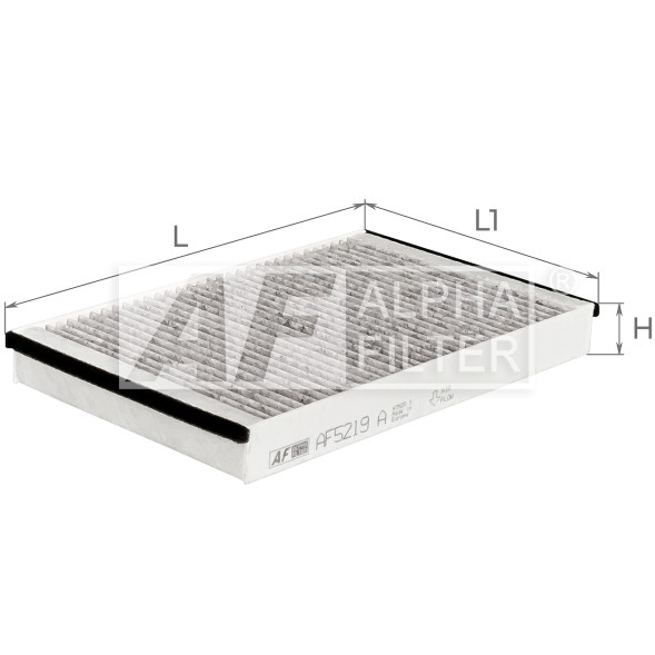 AF5219a ALPHA FILTER Фільтр салону