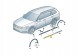 Volkswagen OE 3G0 853 332 9B9 VW PASSAT B8 ДЕКОР ДВЕРНОЇ ПЛАНКИ ПРАВА ПЕРЕДНЯ СТРУКТУРА OE 3G0853332 9B9