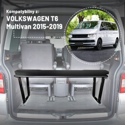 Omtec CHR-7526MFB001-T6 Ліжко кемпінгове в багажник, спальна полиця для VW T6 Multivan 2015-2019