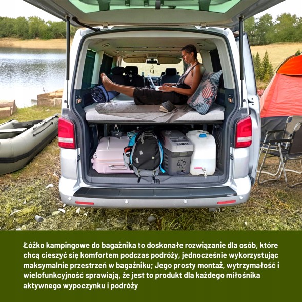 Omtec CHR-7526MFB001-T6 Ліжко кемпінгове в багажник, спальна полиця для VW T6 Multivan 2015-2019