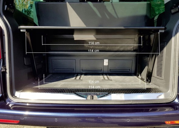 Omtec CHR-7526MFB001-T6 Ліжко кемпінгове в багажник, спальна полиця для VW T6 Multivan 2015-2019