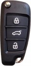 8AY101 AIXAM CITY COUPE СКЛАДНИЙ ДИСТАНЦІЙНИЙ КЛЮЧ, БЕЗ КЛІЗКА, З ЕЛЕКТРОНІКОМ