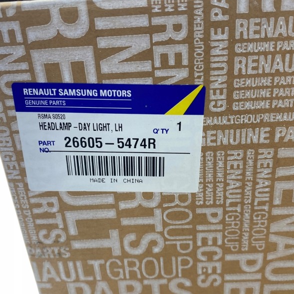 Renault OE 266055474R Нова oe лампа повороту ліва renault talisman 266055474r
