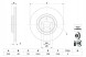 Bosch 0 986 479 F80 Bosch 0 986 479 f80 гальмівний диск