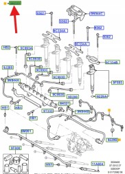 Ford OE ПАЛИВНИЙ ПРОВІД 3.2L TDCI FORD TRANSIT 2007-2014 OE 1595434 _ 7C16-9K022-AC