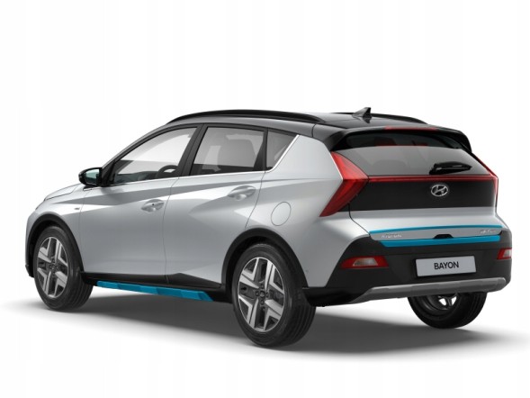Hyundai OE Q0274ADE50TRS Декоративна накладка на бампер Hyundai Bayon TURQUOISE