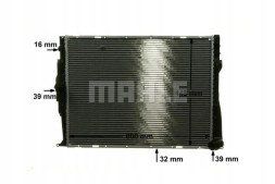 Mahle CR 1711 000P Радіатор охолодження cr 1711 000p mahle