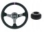 RBS Technology RBSzk11e46 Спортивне кермо RBS Tire Killer замшеве 34см / 8см + наба BMW E46