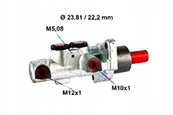 Metelli MET05-0518/RS8 Гальмівний насос BMW 320-330 E46 99- METELLI