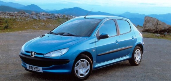 Китай ab45644478 ПОРІГ ПРАВ PEUGEOT 206 5 ДВЕРЕЙ 98-09 ХЕЧБЕК