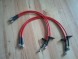 Pizza Brakes Przewody hamulcowe oplocie Honda Civic Type R EP3 Гальмівні дроти обплетення Honda Civic Type R EP3