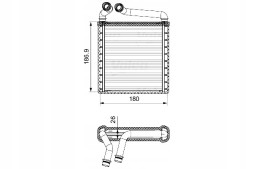 Valeo 811500 Valeo обігрівач volkswagen + комплект зіткнення #11
