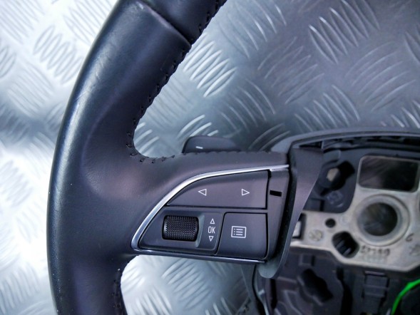 Audi OE Kierownica skórzana wielofunkcyjna 8U0419091C AUDI Q3 8U0 Шкіряне кермо багатофункціональне 8U0419091C AUDI Q3 8U0