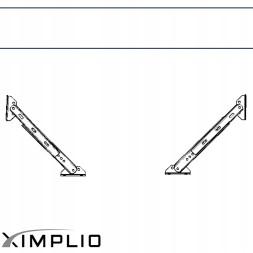 XIMPLIO L-ALKO-DSET Діагональні посилення для подовження рами AL-KO