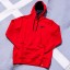 Китай HOODIE-UJRLOGOR-XS JR Унісекс Hoodie Логотип Red Size XS