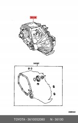 Toyota OE Центральний трансфер TOYOTA GR YARIS 36100-52080 ОРИГІНАЛ