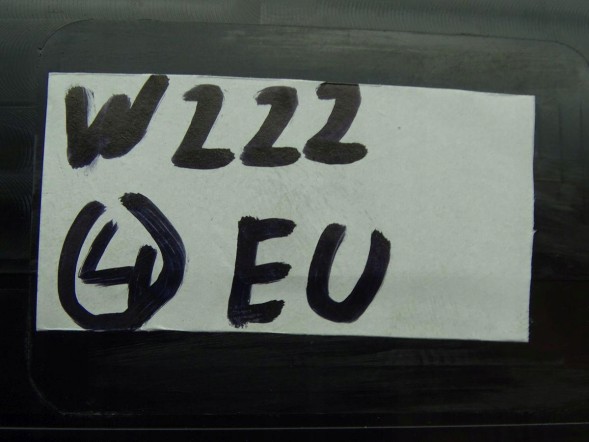 Mercedes-Benz OE A2229009513 GBI_BMW 4 EU MERCEDES S-KLASA W222 13-20 HEAD UP DISPLAY HUD ЄВРОПА ОРИГІНАЛ