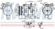 Nissens 890614 Компресор кондиціонера 890614 nissens