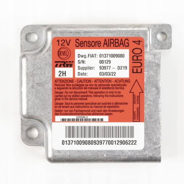 Citroen OE 1608005680 Блок керування подушками безпеки CITROËN JUMPER III