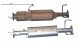 Китай 95-226 ZAM ANT Сажовий фільтр DPF для Chevrolet Captiva та Opel Antara 2.0 150 к.с.