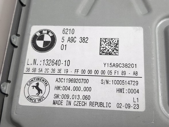 BMW OE 5A931A0 BMW 1959km BMW G20 G70 G05 G06 LCI Lift Модуль контролер УНІВЕРСАЛ лічильник годинники 1959км