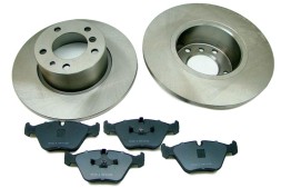 GT-Parts 001530x2,021508 Диски х2 + колодки ПЕРЕДНІ BMW 5 E34 302x12мм ПОВН