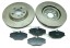 GT-Parts 009942x2, 021941 Диски х2 + колодки EVASION JUMPY SCUDO EXPERT 806 ПЕРЕДНІ