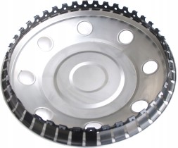 Clamp 1625IF22 Ковпаки на колеса передні 15" Металеві ковпаки 15" нержавіюча сталь поліровані X2