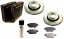 DKM ALL8805A Гальмівні диски та колодки CITROEN C4 I 2004-2011 PEUGEOT 307 2001-2008 207 ПЕРЕДНІ 283мм