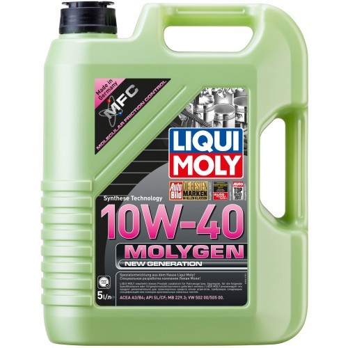9061 LIQUI MOLY Моторна олива Liqui Moly Molygen New Generation 10W 40 5л